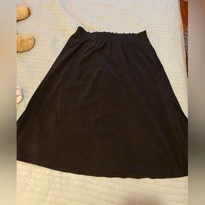 Athleta black skirt